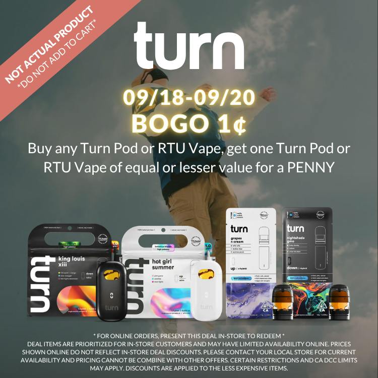 TURN - ASHE X TURN -🔥PAY LESS MORE WEED💨