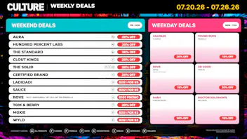 Culture Cannabis Club Christmas is July? Enjoy Massive Deals at Culture