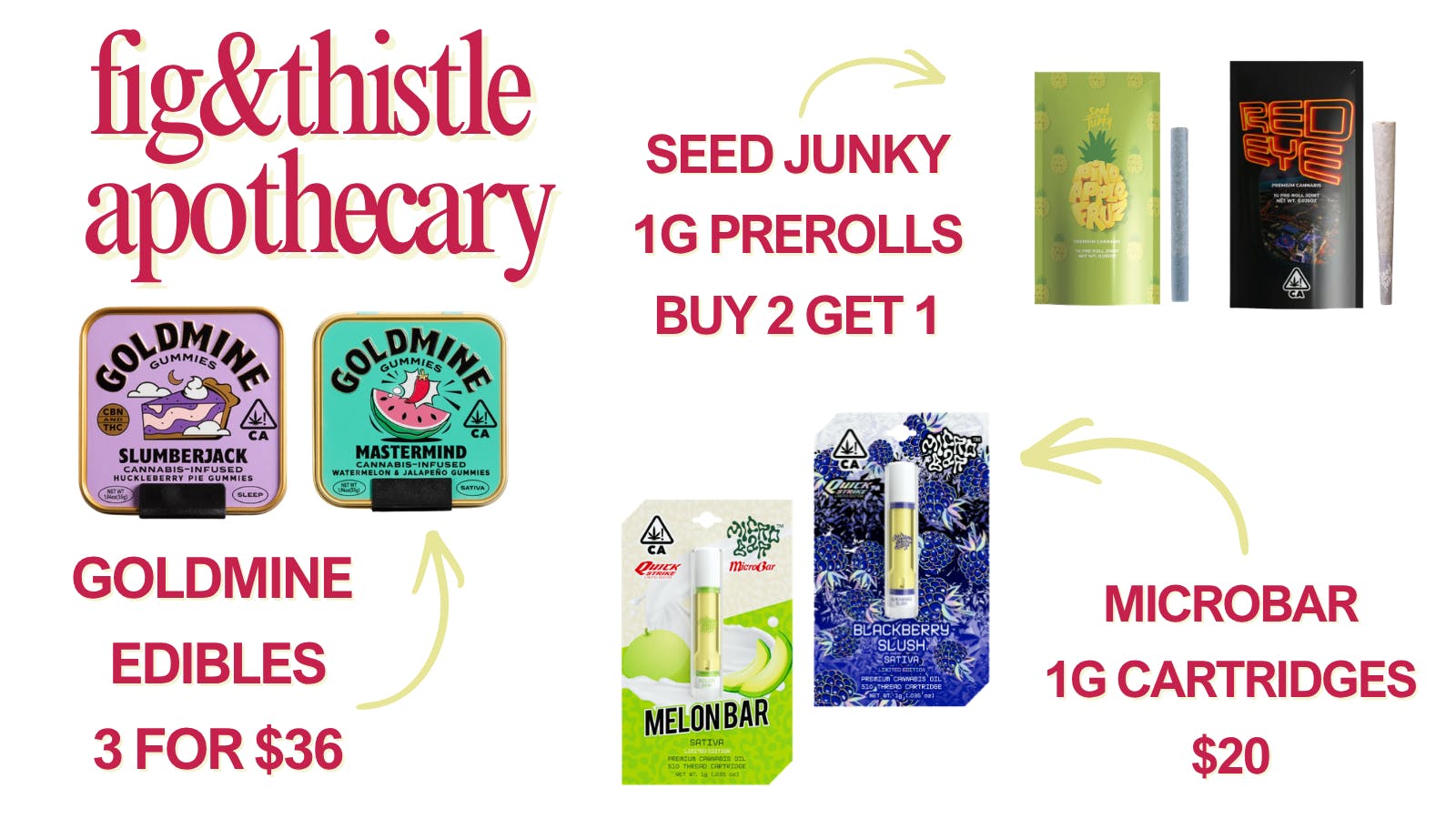 Fig & Thistle Apothecary Fig and Thistle Apothecary DEALS
