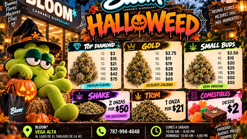 BLOOM Vega Alta 🎃👻 ¡HALLOWEED LLEGÓ A BLOOM! 👻🎃