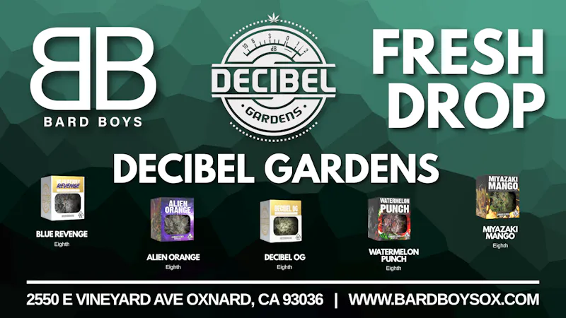 Bard Boys DECIBEL GARDENS FRESH RESTOCK
