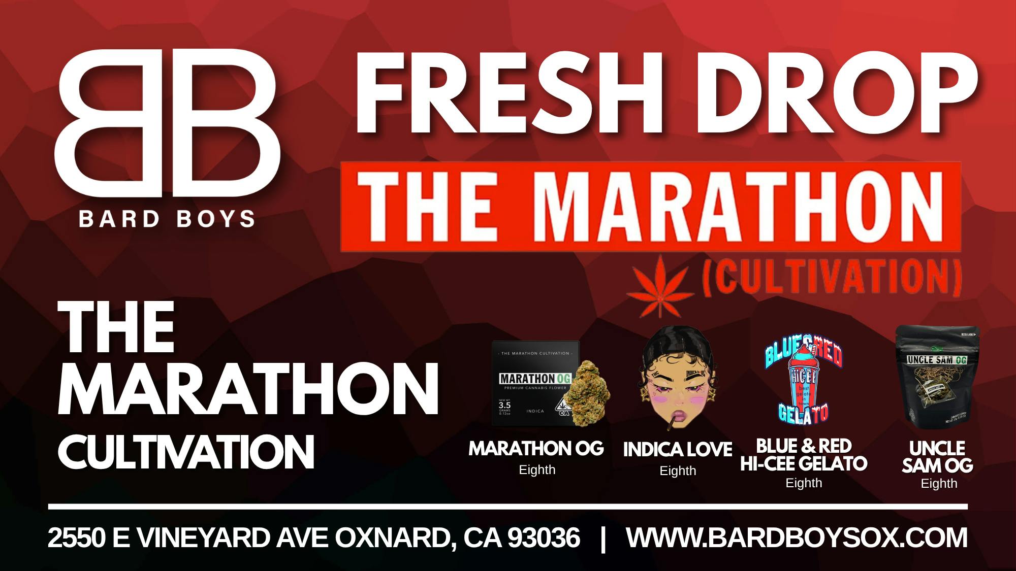 Bard Boys Marathon Cultivation Fresh Drop