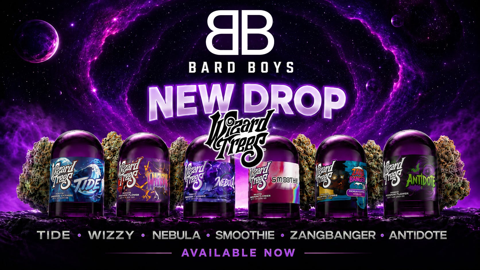 Bard Boys Wizard Trees Fresh Drop