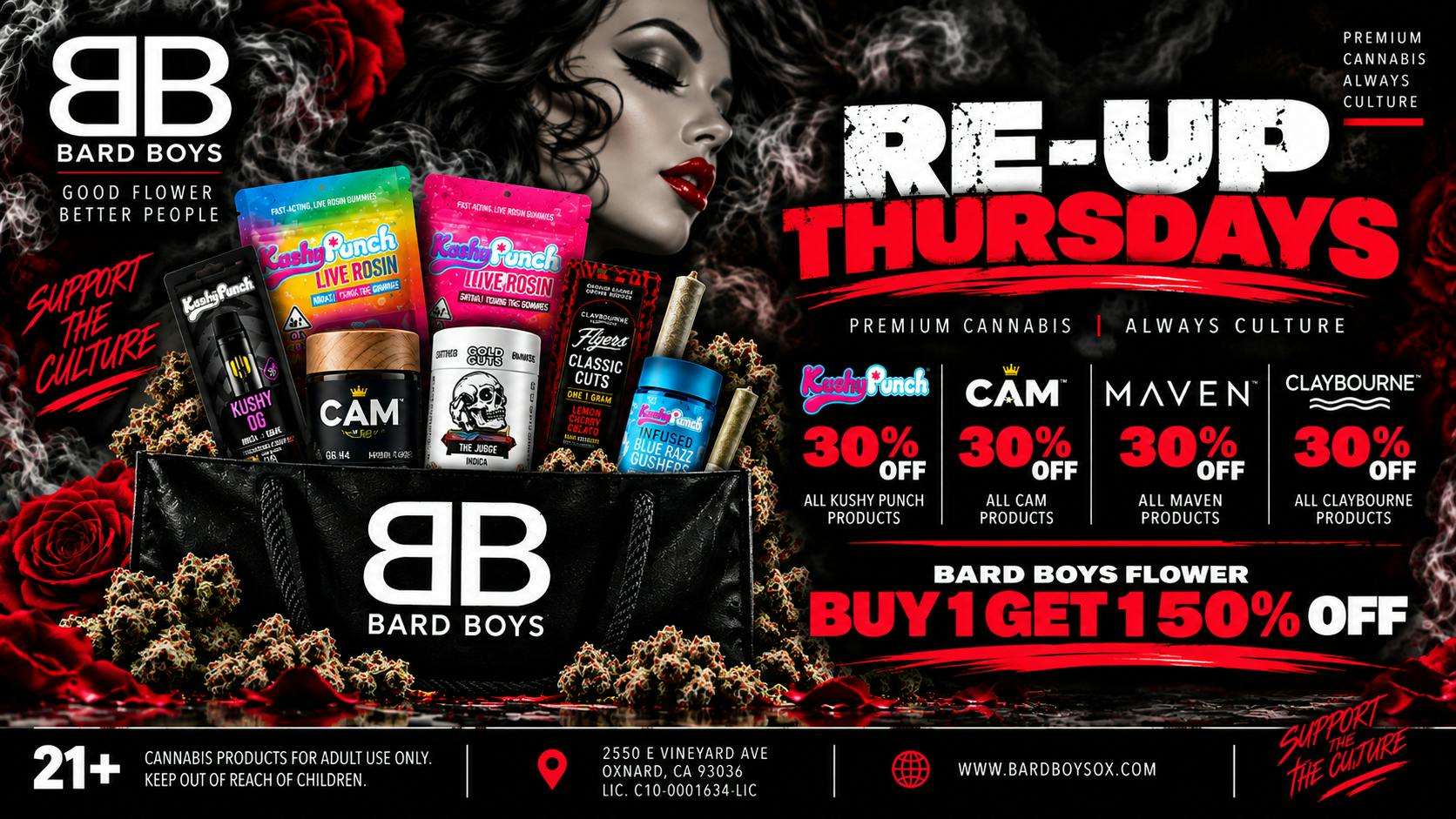 Bard Boys RE-UP THURSDAYS