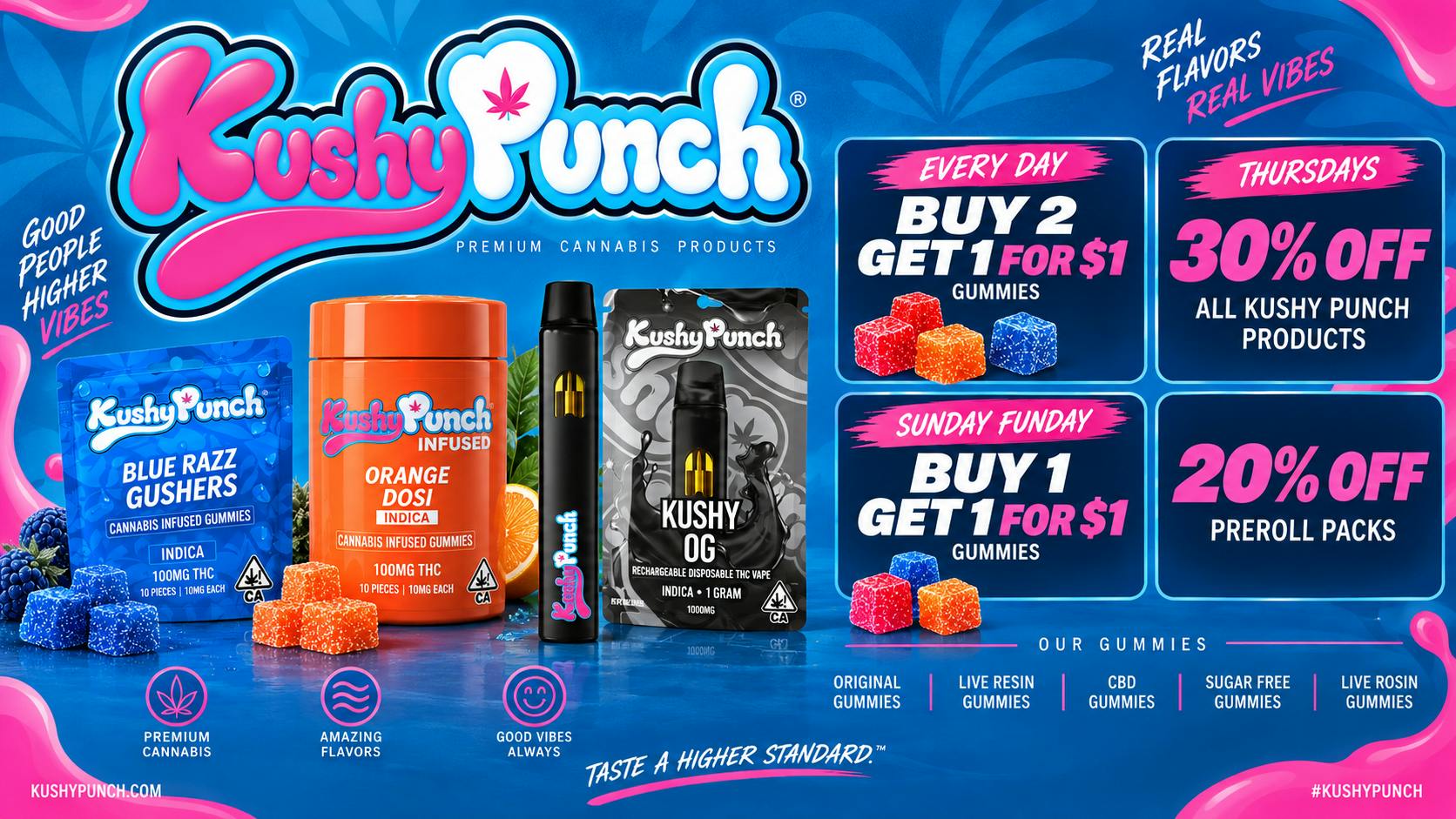 Bard Boys Kushy Punch Restock and Sale