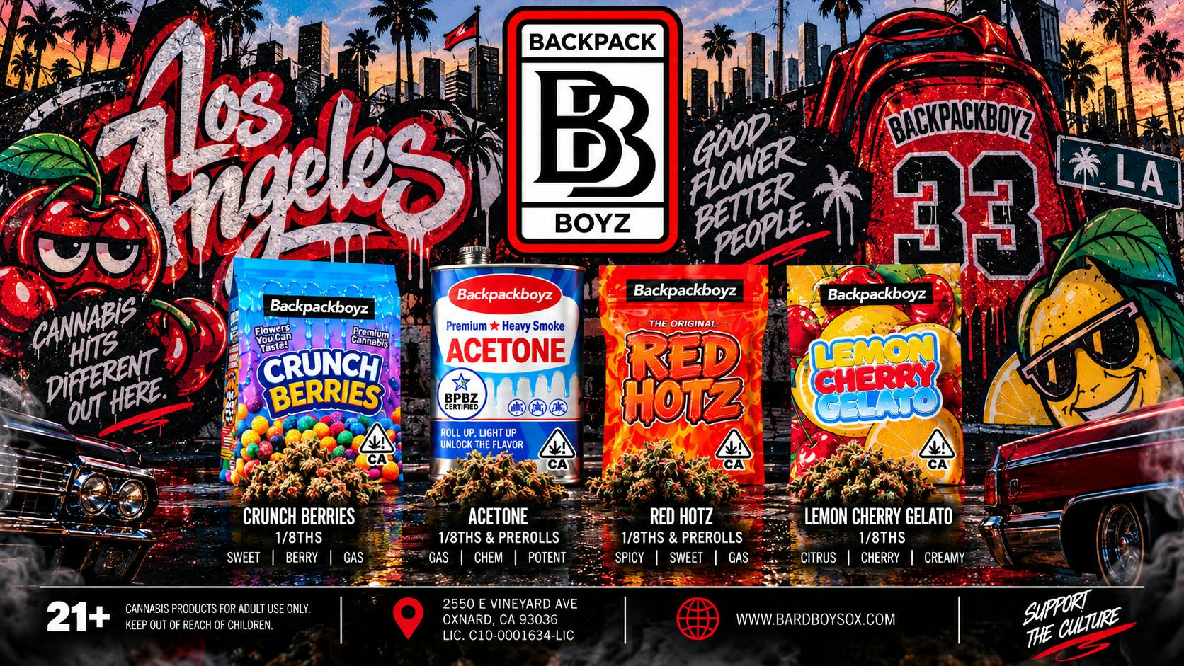 Bard Boys BACKPACKBOYZ RESTOCK