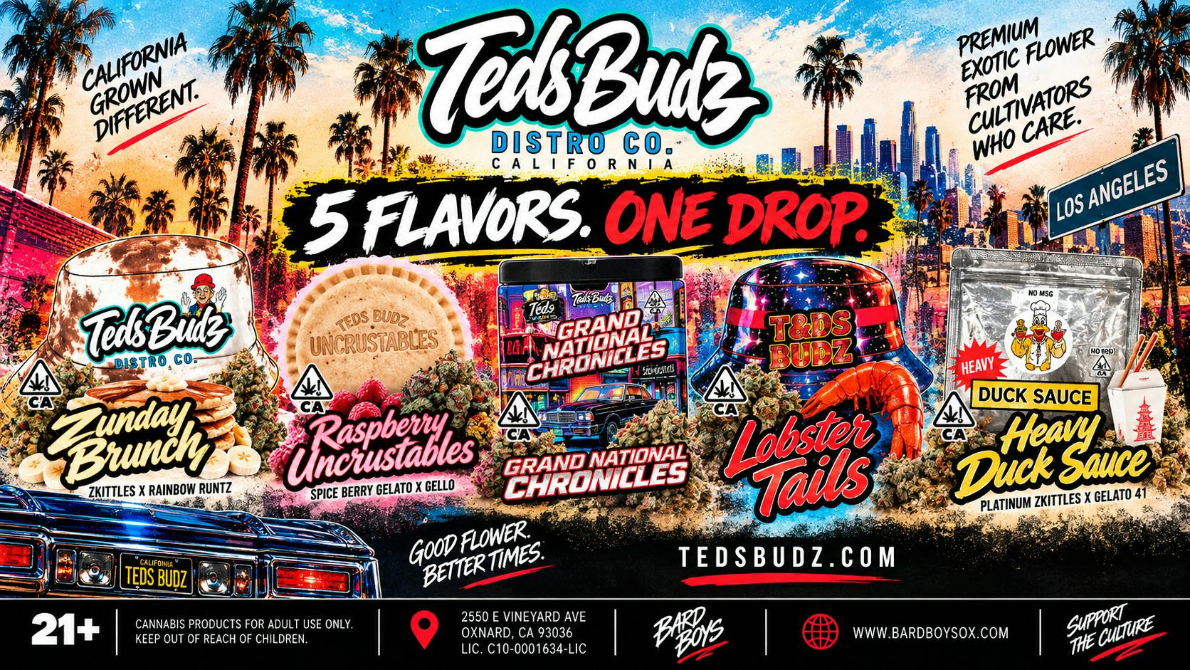 Bard Boys Ted’s Budz Restock