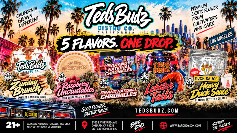 Bard Boys Ted’s Budz Restock