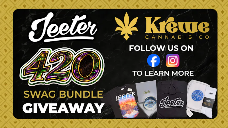 Krewe Cannabis Co ☁️ 420 Swag Giveaway ☁️