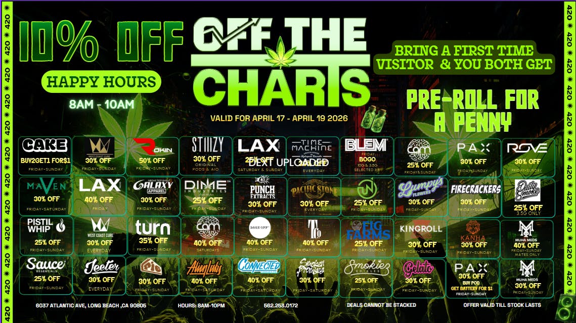 Off the Charts - Long Beach GET YOUR MIND RIGHT AT OTC LONG BEACH!!!😶‍🌫️🍃🔥