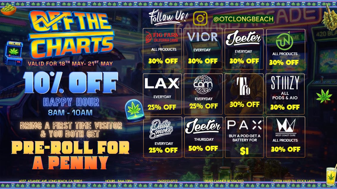 Off the Charts - Long Beach 🎮 GAME ON, OTC FAMILY 👾