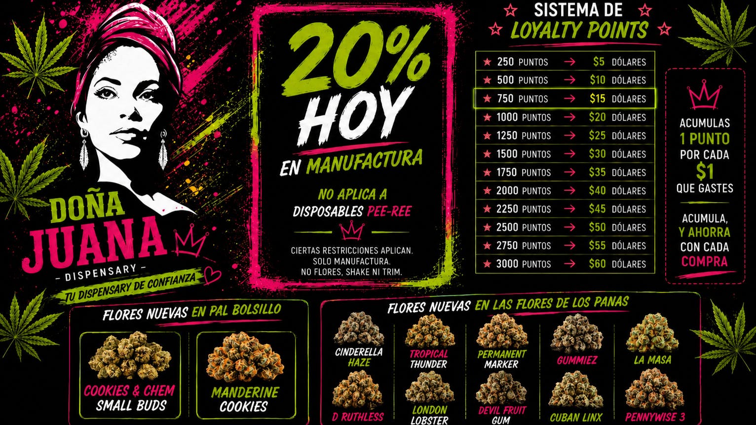 Doña Juana - Carolina 🔥 HOY martes🔥 💨20% DE DESCUENTO EN MANUFACTURA