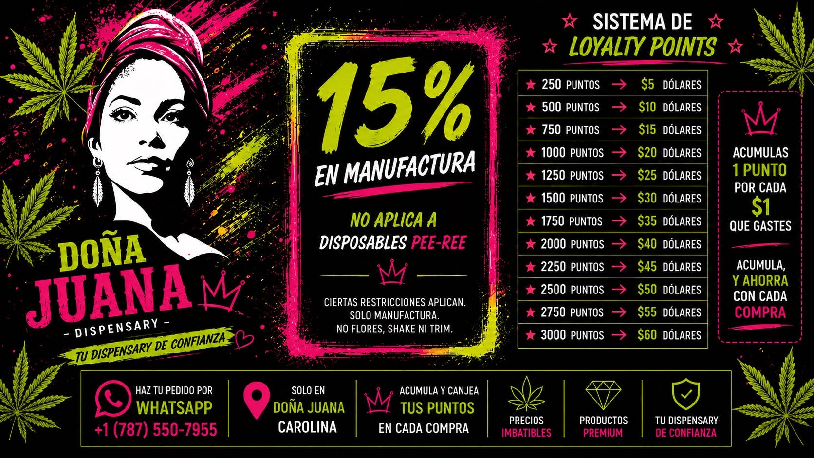 Doña Juana - Carolina 💨 15% DE DESCUENTO en toda la MANUFACTURA