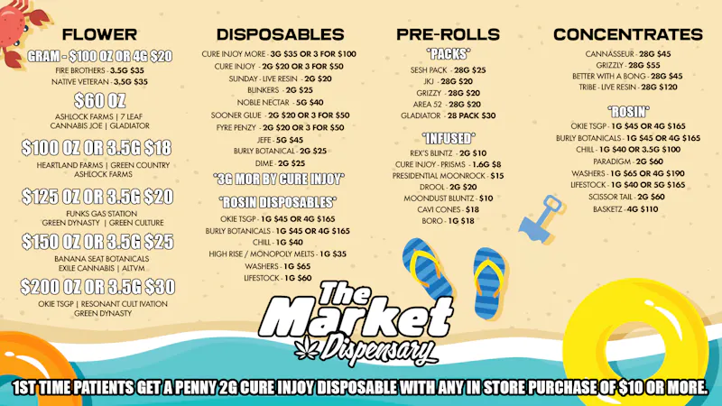 The Market Deals on Deals at THE MARKET!