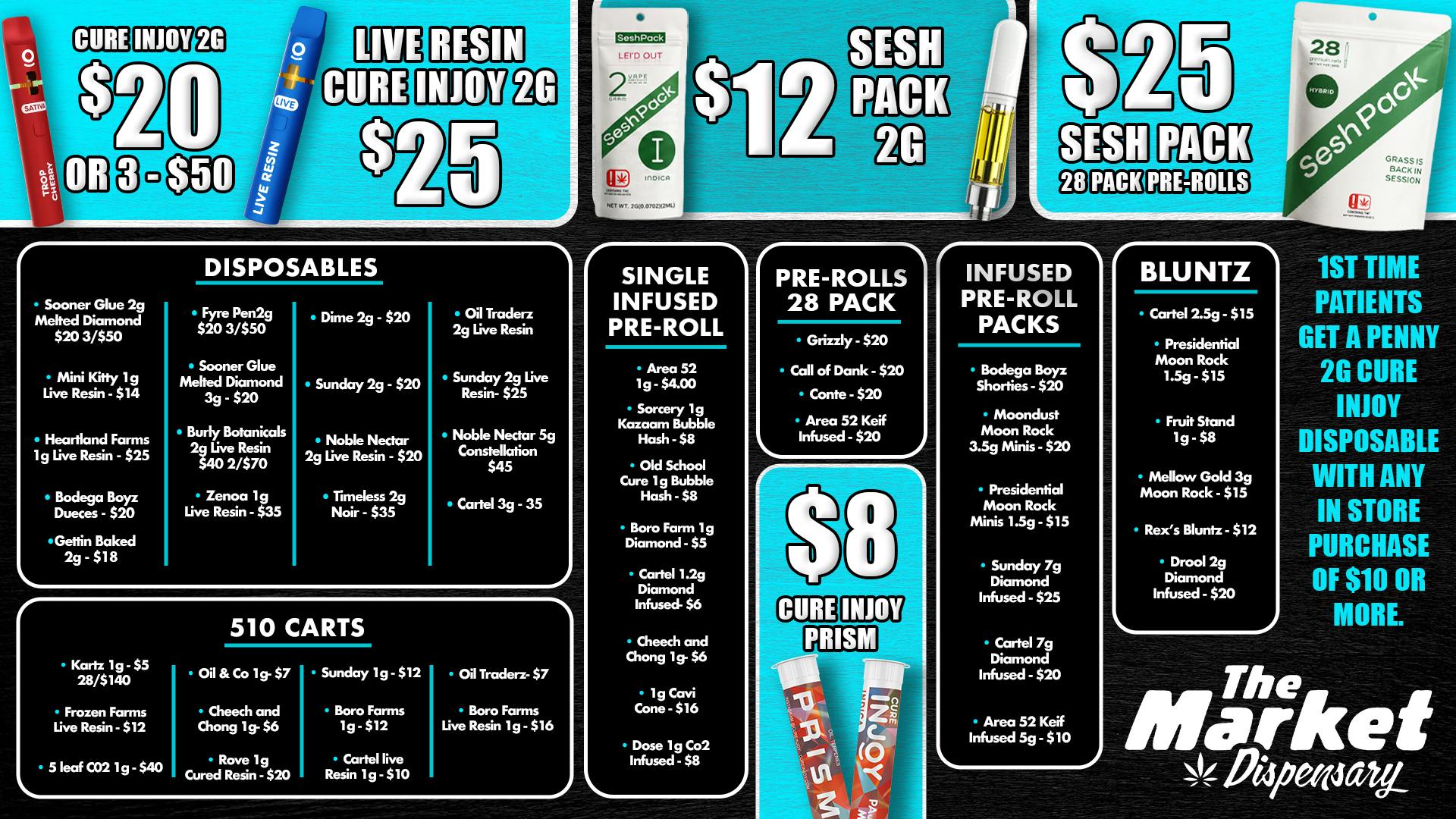 The Market Deals on Deals at THE MARKET!