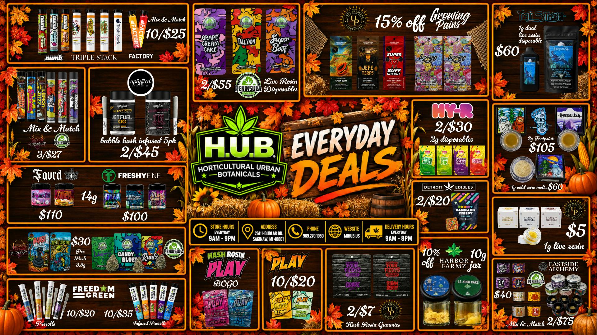 The Hub SEPTEMBER SALES EVERYDAY 9AM-9PM!