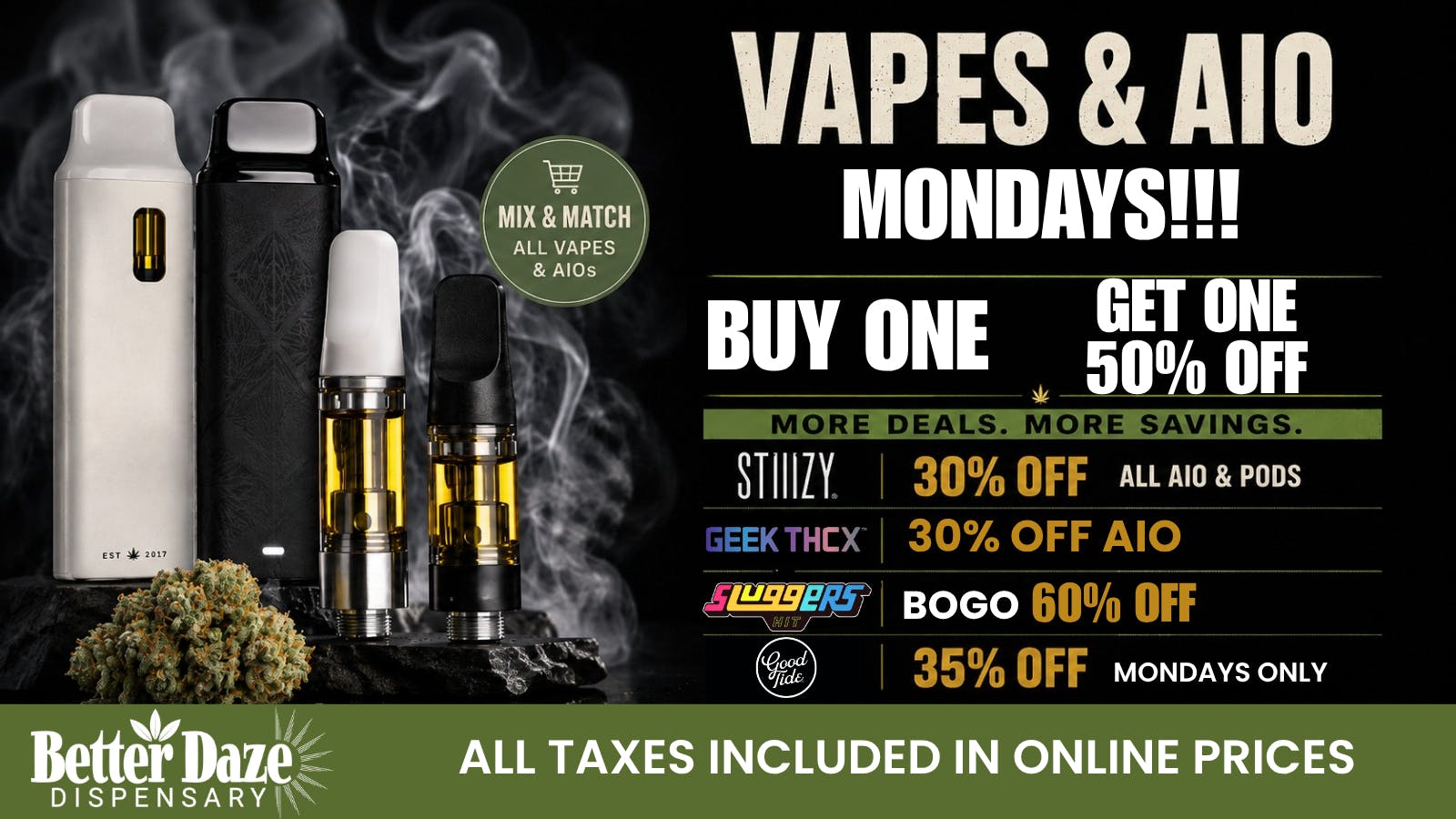 Better Daze Delivery - Covina Multi-Cart Monday