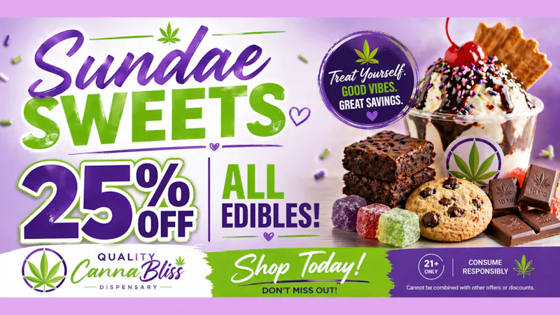 Quality Cannabliss Sundae Sweets!!