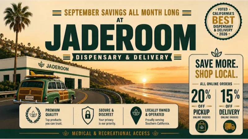Jaderoom - Santa Fe Springs ☀️💸 September Savings Start at JADEROOM 💸☀️