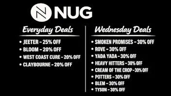 NUG El Cerrito Wednesday Deals