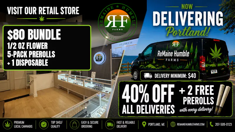 ReMaine Humble Delivery - Portland 10 Moulton St!