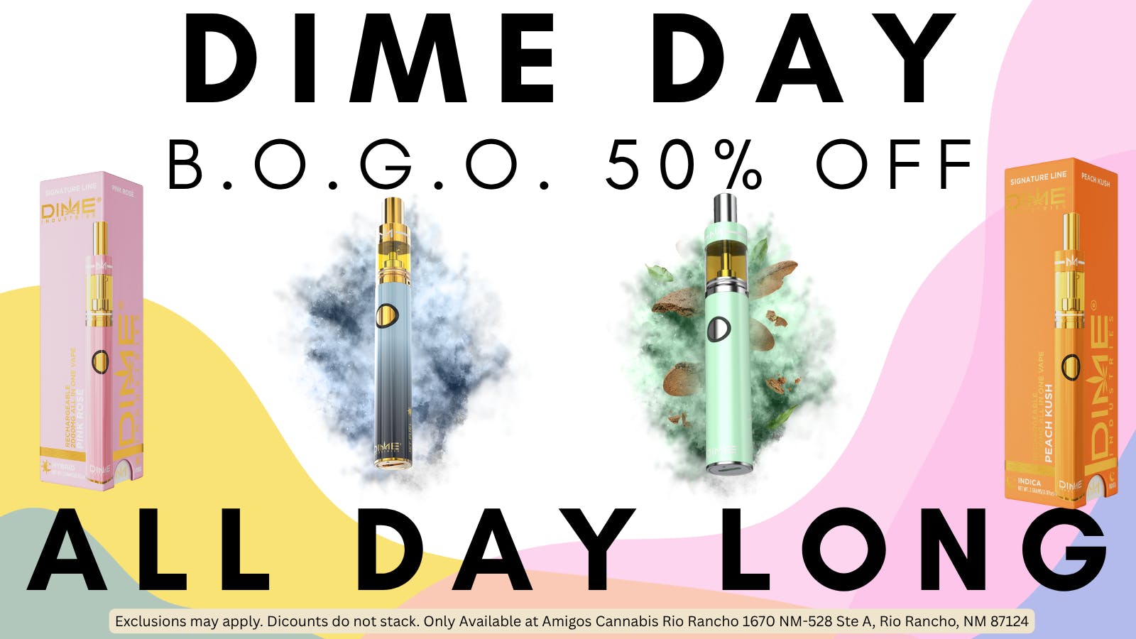 Amigos Cannabis - Rio Rancho DIME DAY🚨BOGO 50% OFF DIME