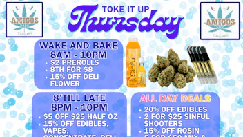 Amigos Cannabis - Rio Rancho 🔥TOKE IT UP THURSDAY❤️‍🔥