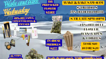 Amigos Cannabis - Rio Rancho WAKE & BAKE WEDNESDAY 🥦✨🔥