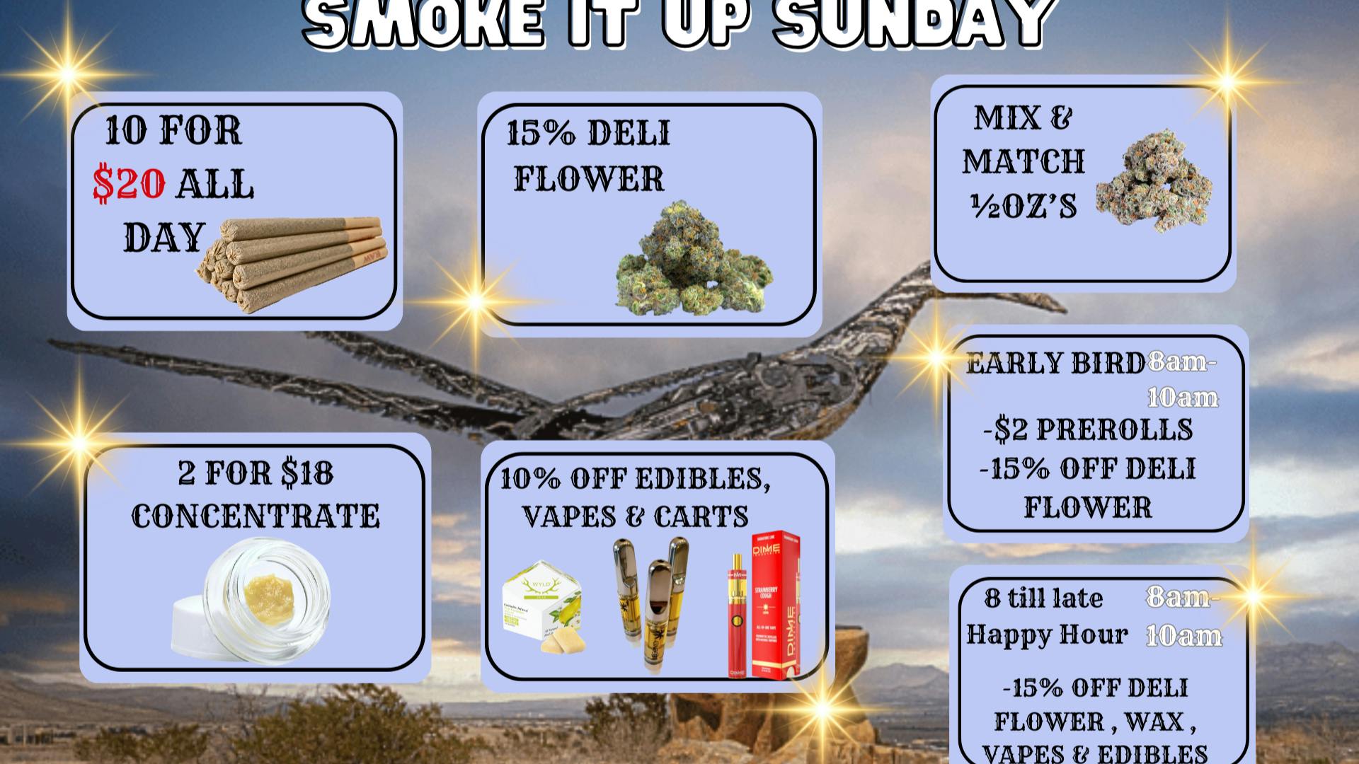 Amigos Cannabis - Las Cruces 💘SMOKE UP SUNDAY💨😶‍🌫️