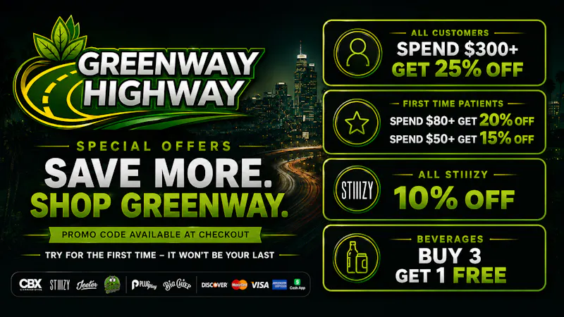 Greenway Highway FTP 20% OFF STOREWIDE