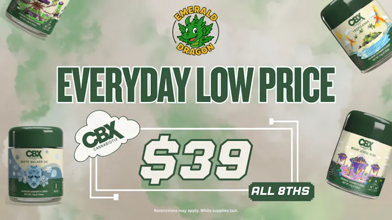 Emerald Dragon CBX 8th for only $39 - Taxes Included