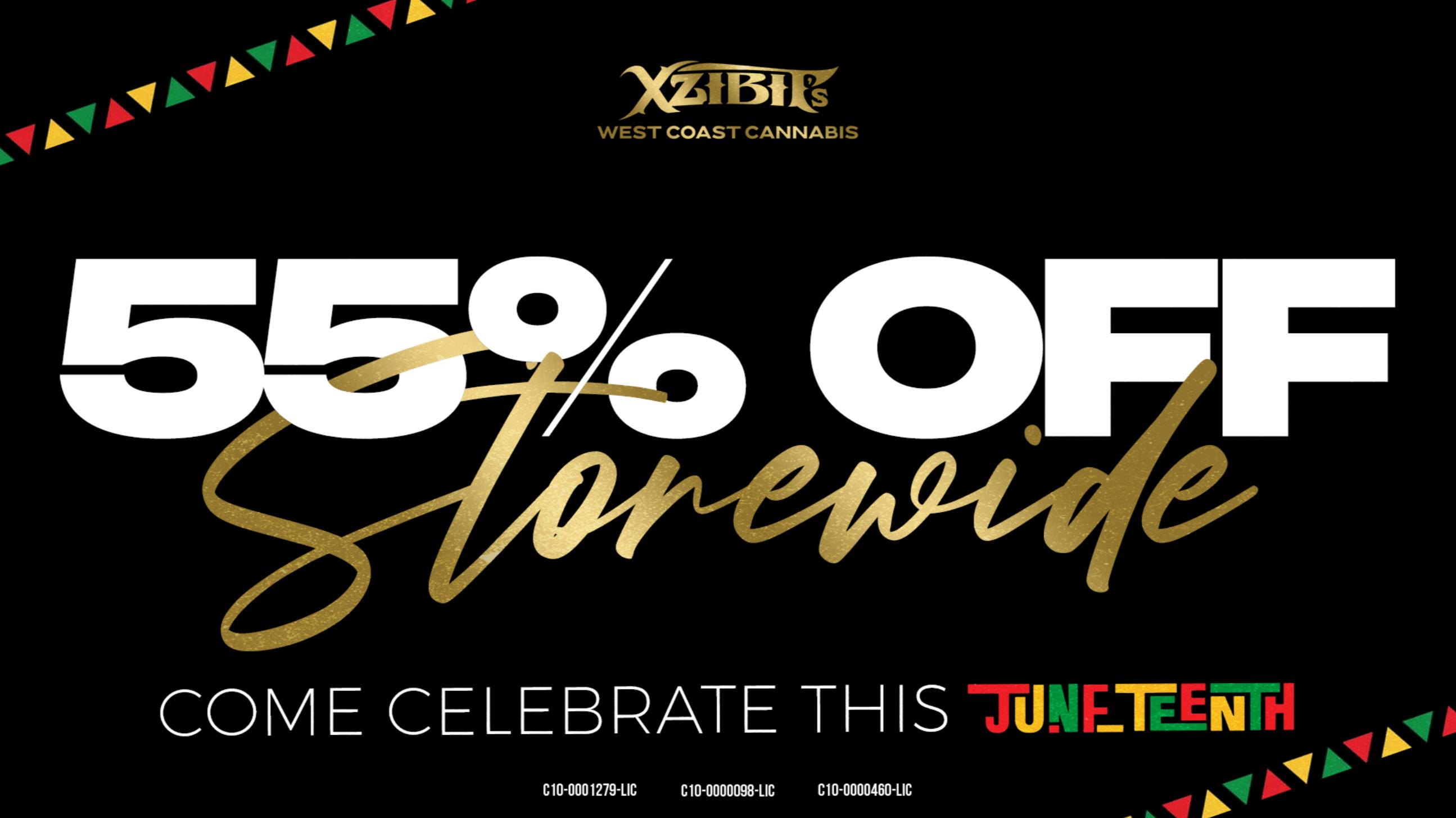 Xzibit's West Coast Cannabis - Marina del Rey 55% OFF STOREWIDE!
