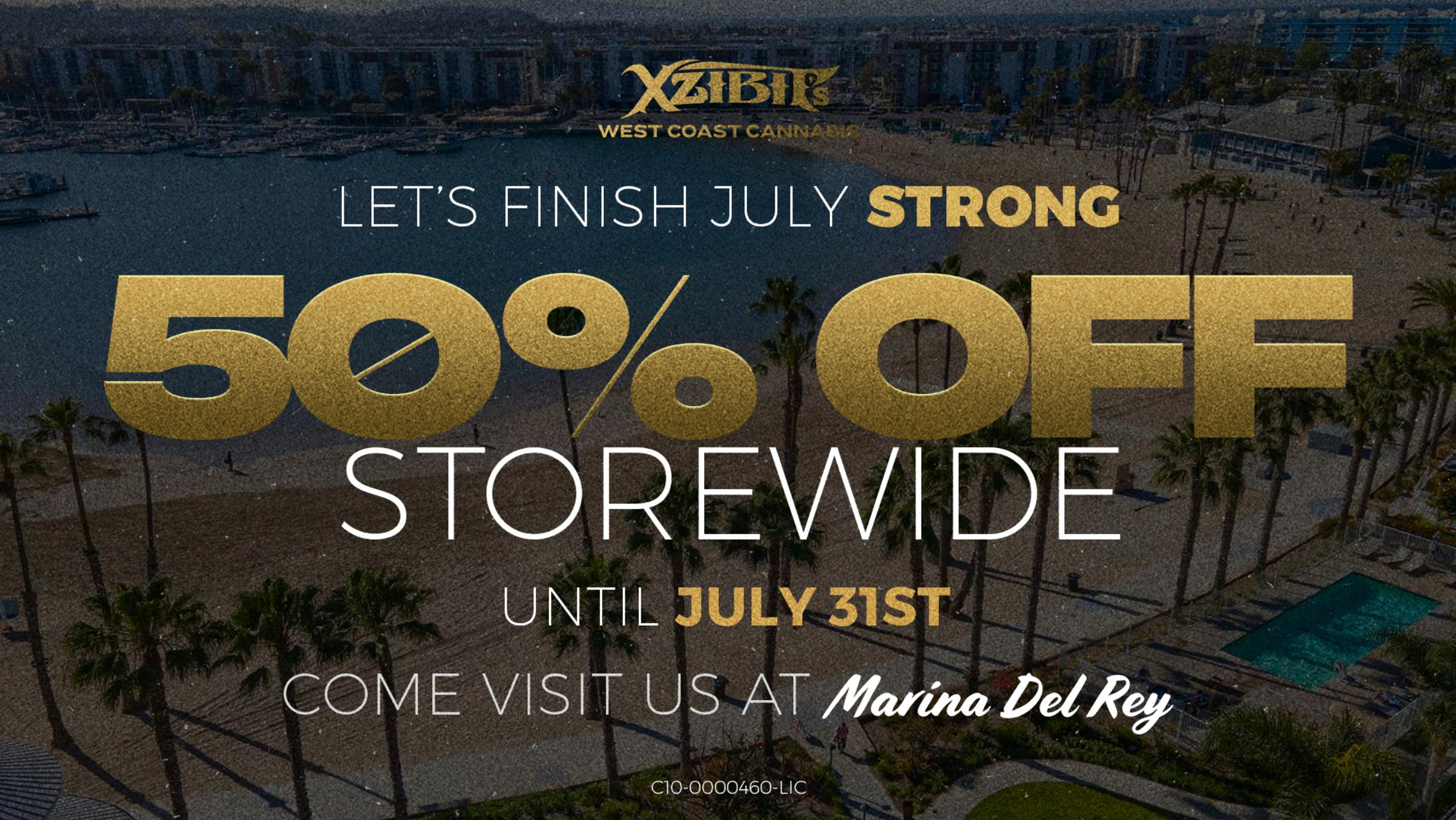 Xzibit's West Coast Cannabis - Marina del Rey 💪50% OFF STOREWIDE!💪