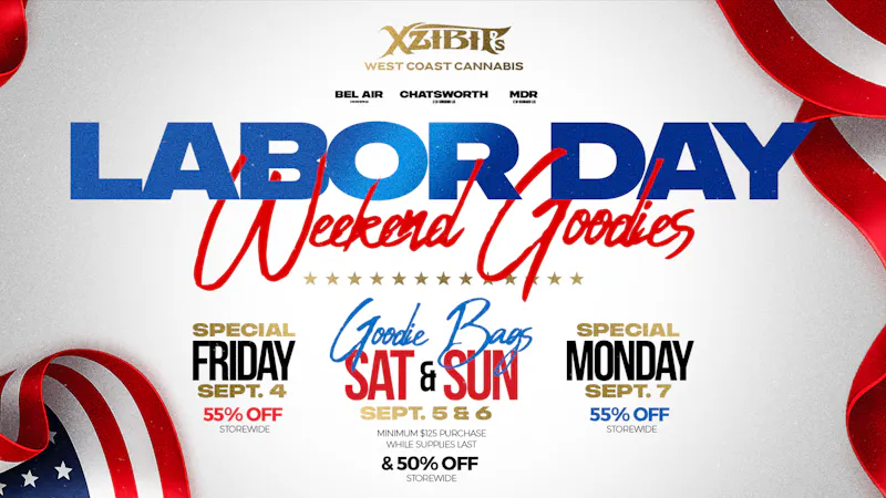 Xzibit's West Coast Cannabis - Marina del Rey 🇺🇸LABOR DAY WEEKEND SALE! PLUS GOODIE BAGS🇺🇸
