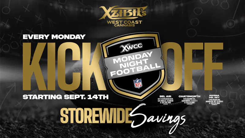Xzibit's West Coast Cannabis - Marina del Rey 🏈50% OFF WHEN YOU REP YOUR TEAM!🏈
