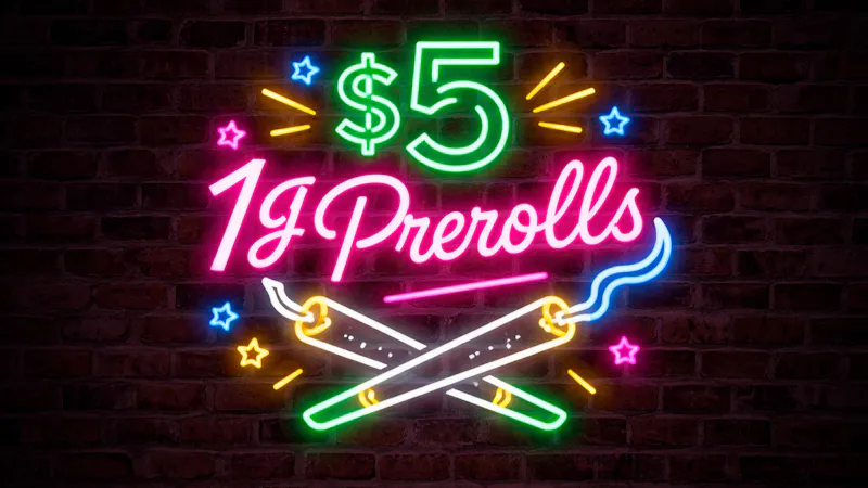 High Value Cannabis 1g Pre-roll $5