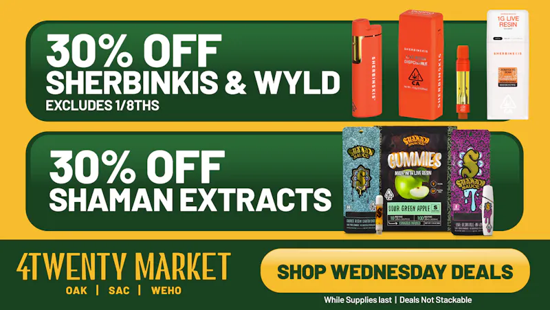 LAPCG x 4 Twenty Market Wednesday Deals at LAPCG