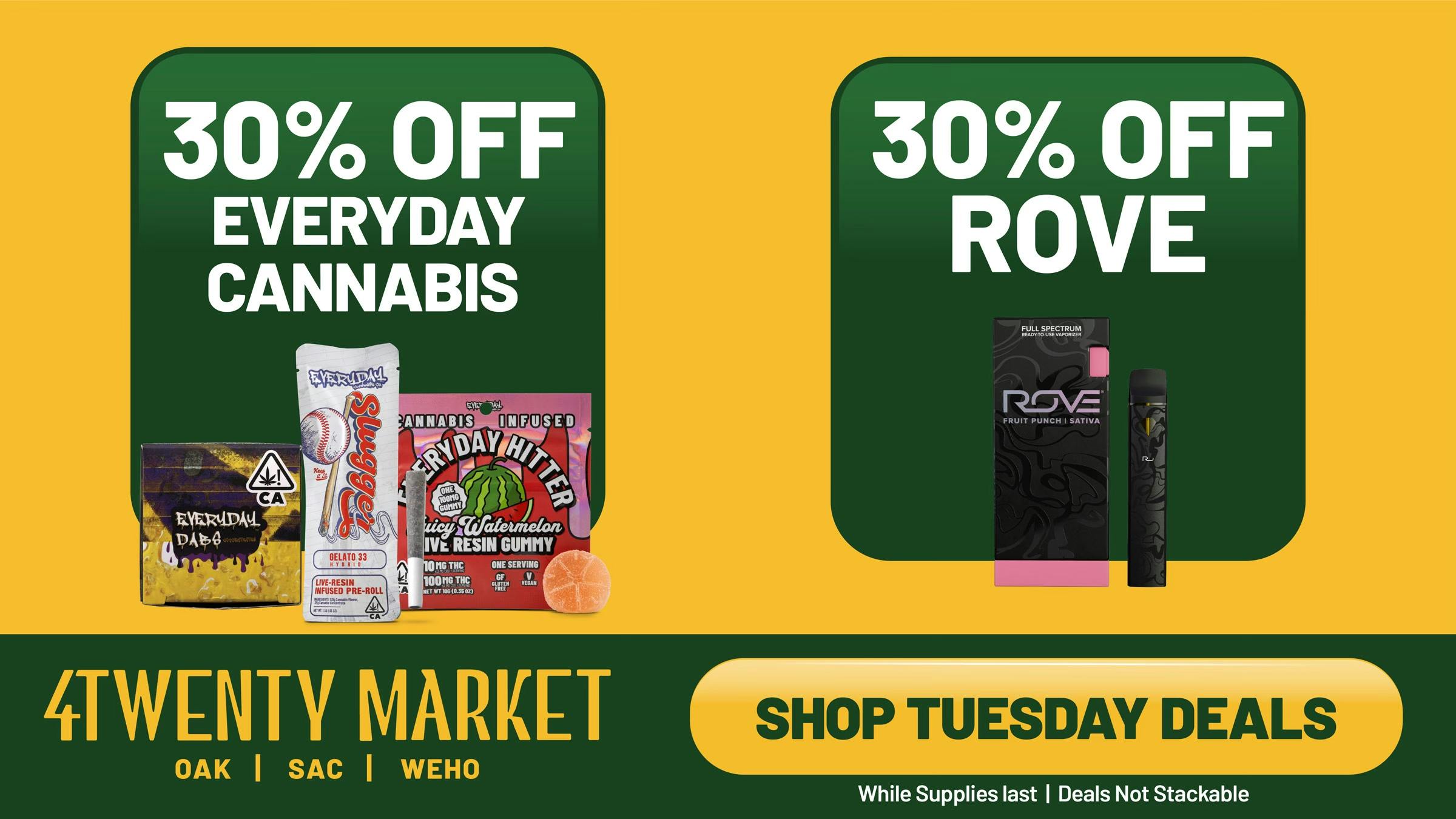LAPCG x 4 Twenty Market Tuesday Deals at LAPCG