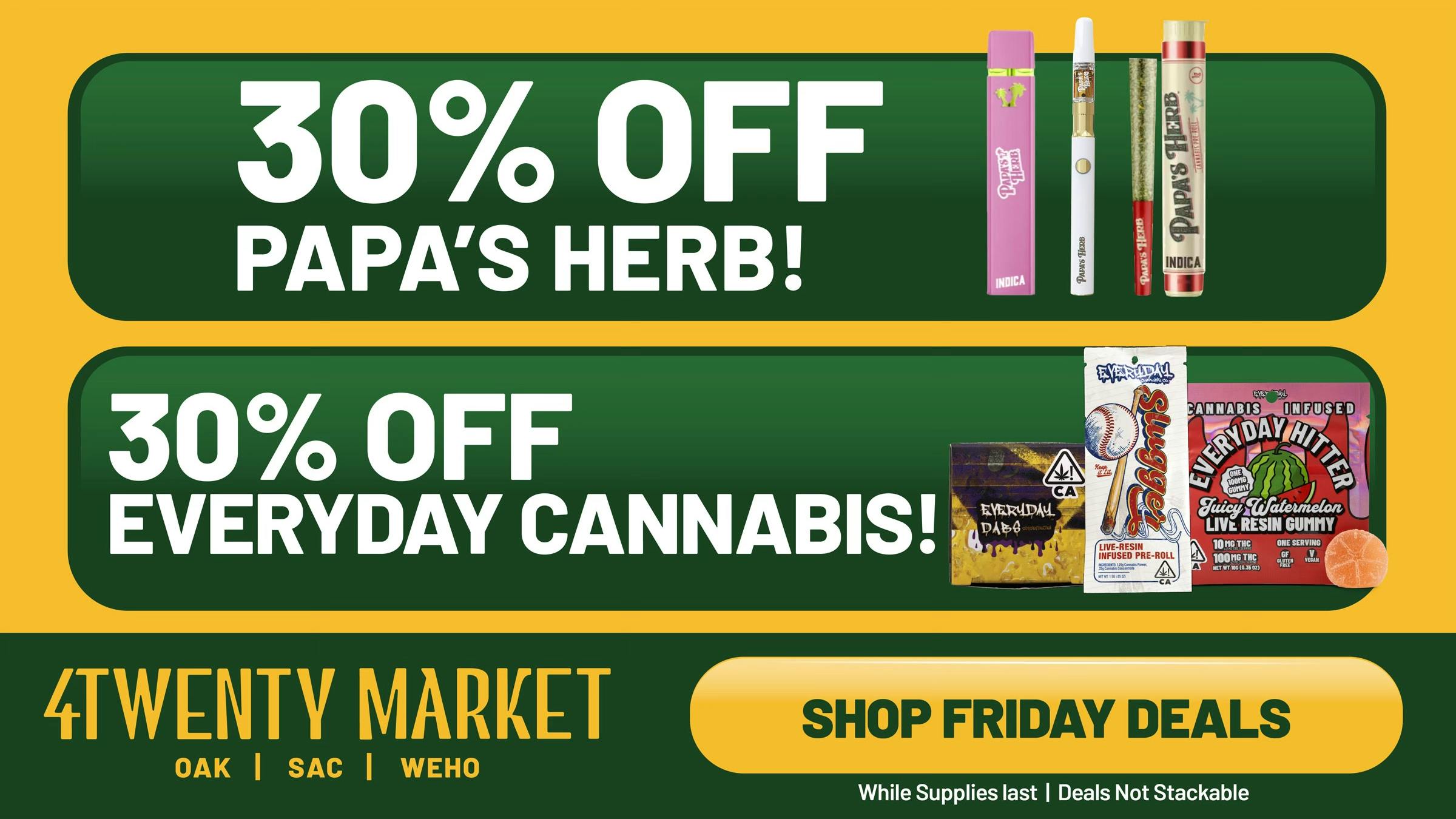 LAPCG x 4 Twenty Market Friday Deals at LAPCG