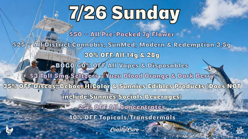 Coastal Cure Cannabis Chasundaymassivedeal