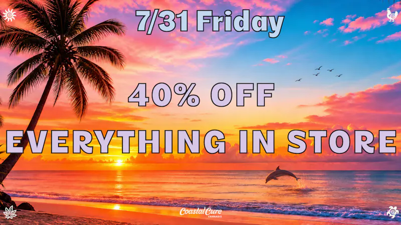 Coastal Cure Cannabis 40offthewholestore