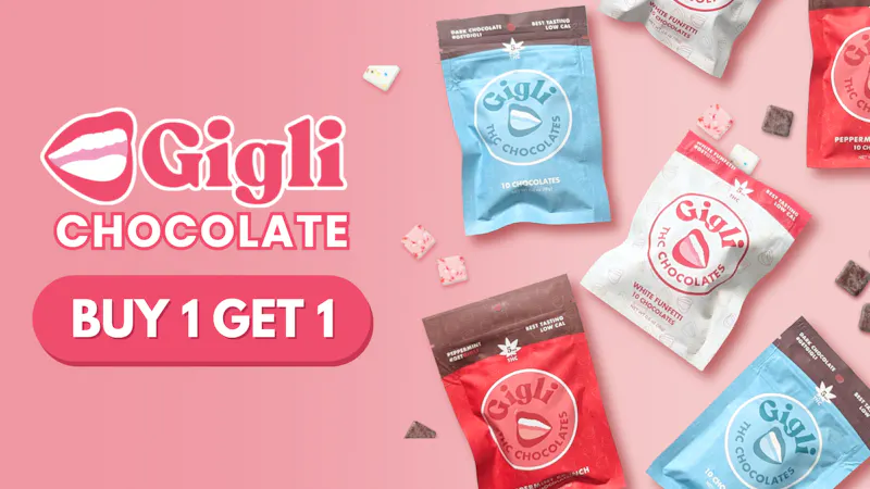 Unwind Dispensary BOGO Gigi Chocolates