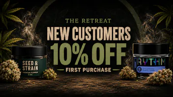 Retreat Cannabis First Time Customer 10% OFF