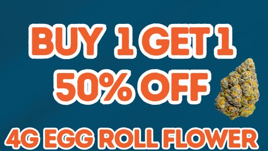 MN THC CO - LAKEVILLE Buy 4g Egg Roll, get one 50% off