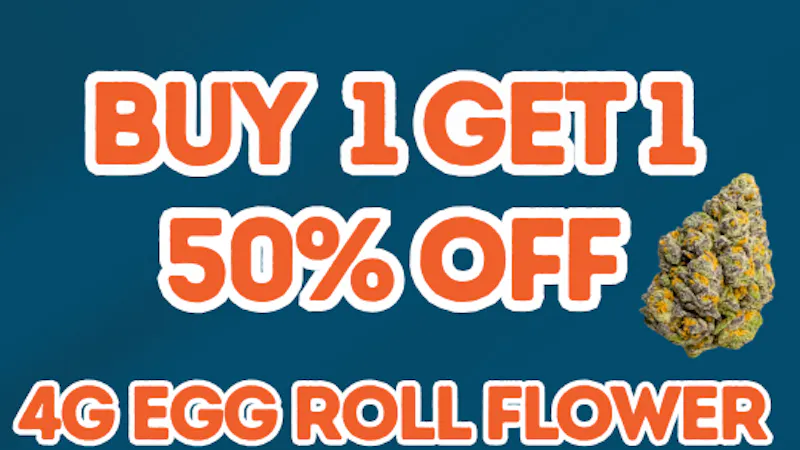 MN THC CO - LAKEVILLE Buy 4g Egg Roll, get one 50% off