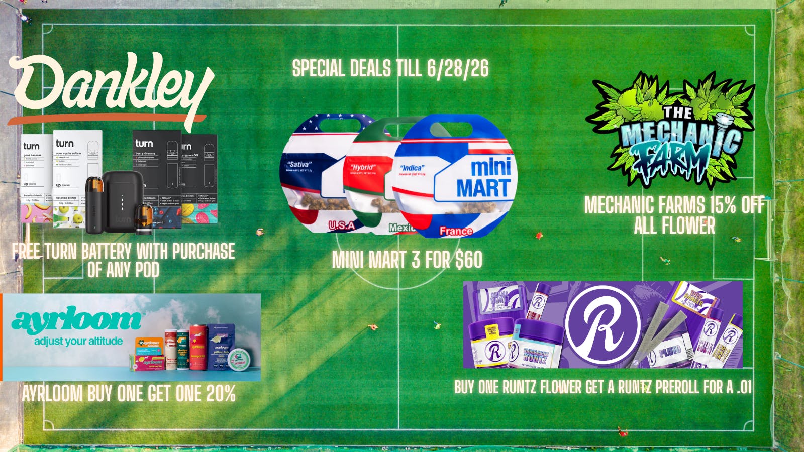 Dankley This weeks Deals