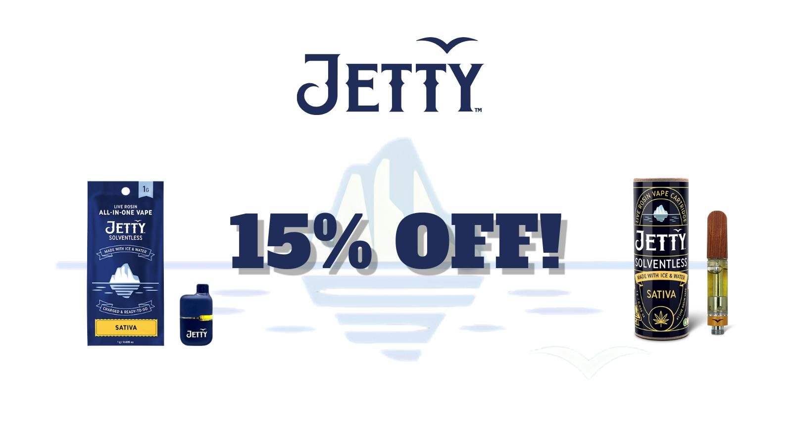Dankley Get 15% OFF! All Jetty Products