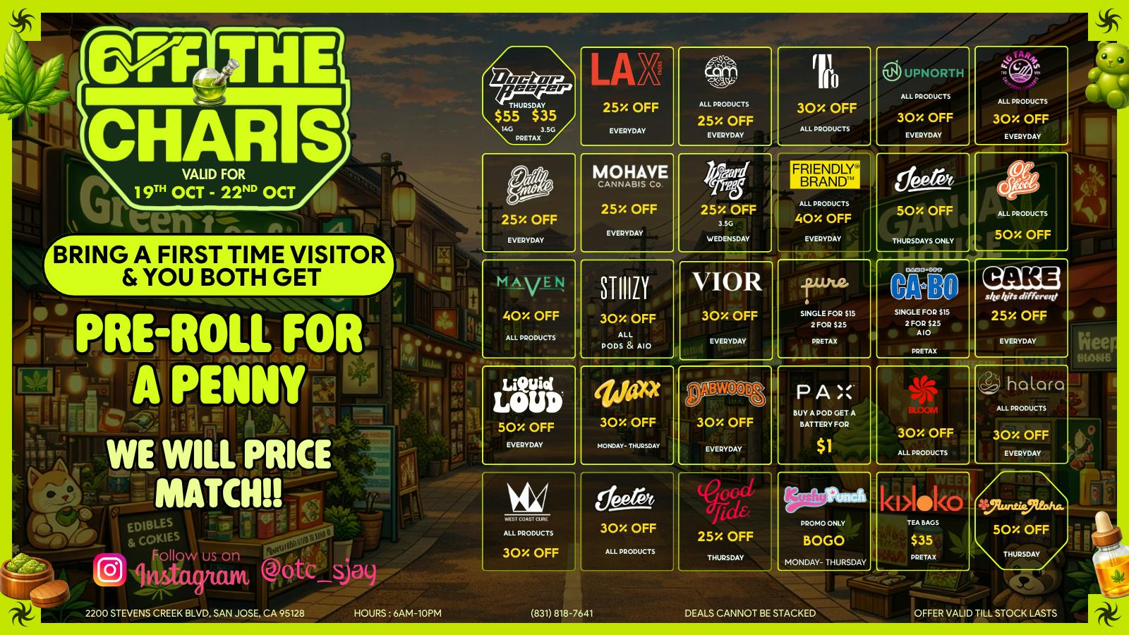 Off The Charts - San Jose The Ganja Market