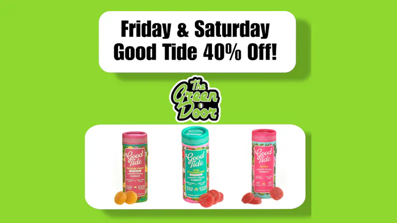 Green Door San Francisco GOOD FRIDAY - 40% OFF all Good Tide edilbes