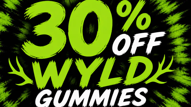 Green Door San Francisco WYLD Friday - 30% Off all WYLD edibles
